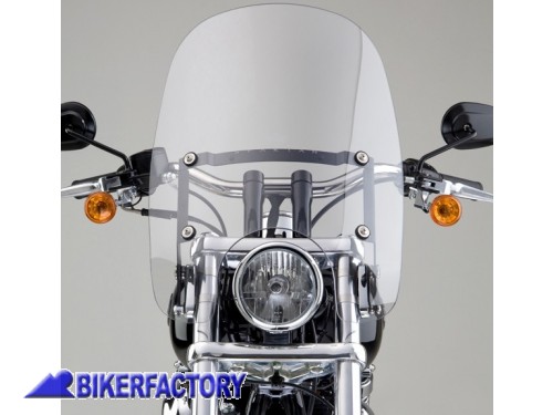 BikerFactory Cupolino parabrezza screen Spartan National cycle x Harley Davidson Alt 47 0 cm Largh 45 7 cm ca N21201 1003063