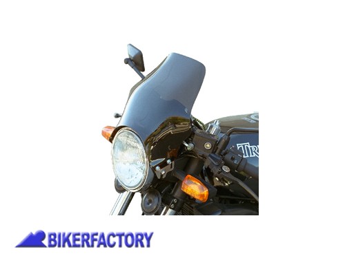 BikerFactory Cupolino parabrezza screen Speedy x TRIUMPH Trident 750 900 h 27 cm 1013815