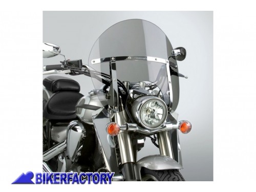BikerFactory Cupolino parabrezza screen SwitchBlade Chopped National cycle Alt 37 4 cm Larg 56 6 cm ca FUME N21406 1002749