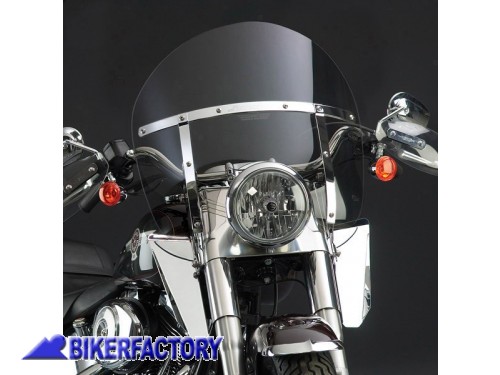 BikerFactory Cupolino parabrezza screen SwitchBlade Chopped National cycle Alt 53 6 cm Larg 56 3 cm ca N21428A 1023840