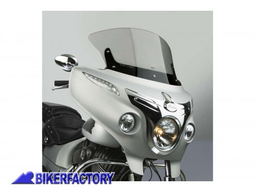 BikerFactory Cupolino parabrezza screen VStream National Cycle x Indian Chieftain e Roadmaster Mod standard Alt Max 36 2 cm Largh Max 64 1 cm N20704 1039822