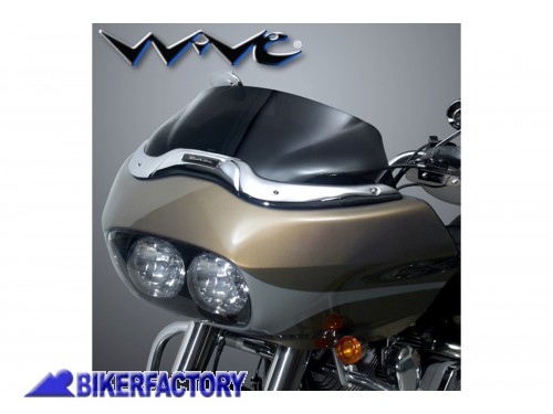 BikerFactory Cupolino parabrezza screen Wave National cycle Mod Low per Harley Davidson Alt 15 9 cm ca N27406 1002919