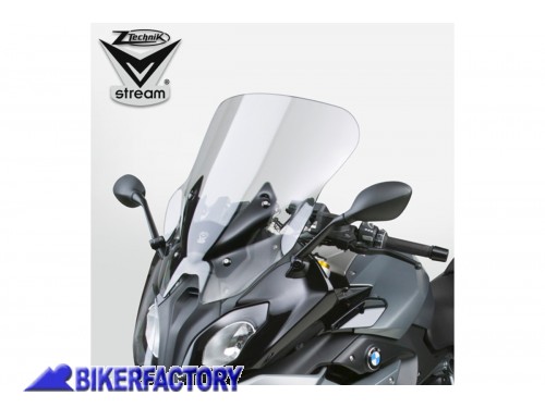 BikerFactory Cupolino parabrezza screen ZTechnik VStream Sport Tour per BMW R 1200 1250 RS colore fum%C3%A9 chiaro Alt 48 2 cm Larg 47 0 cm ca Z2374 1034290