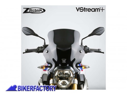 BikerFactory Cupolino parabrezza screen ZTechnik VStream Sport per BMW R1250R Alt 40 cm Largh 43 8 cm ca Z2356 1042856