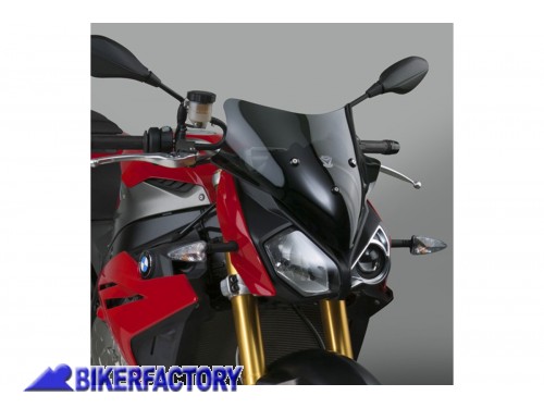 BikerFactory Cupolino parabrezza screen ZTechnik VStream Sport per BMW S 1000 R 14 20 colore Fum%C3%A8 scuro Alt 31 1 cm Larg 40 6 cm ca Z2482 1033455