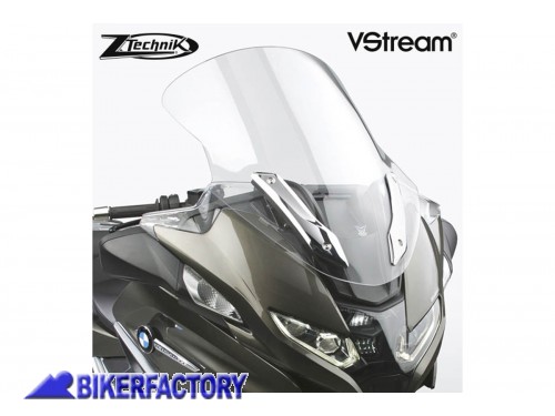 BikerFactory Cupolino parabrezza screen ZTechnik VStream TOURING trasparente per BMW R1250RT Alt 71 1 cm Larg 54 6 cm ca Z2349 1045998