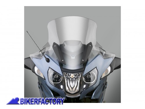 BikerFactory Cupolino parabrezza screen ZTechnik VStream mod SPORT TOURING per BMW R 1200 1250 RT Trasparente Alt 65 cm Largh 49 cm ca Z2350 1031838