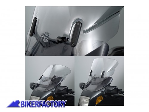BikerFactory Cupolino parabrezza screen ZTechnik maggiorato VStream mod Touring Big X K1100LT 92 97 K 75 RT 89 94 Alt 40 9 cm Largh 63 5 cm ca Z2454 1001269