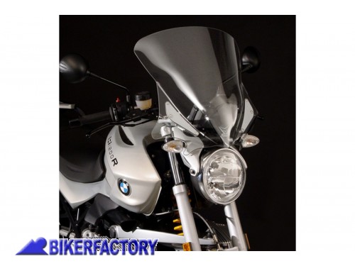 BikerFactory Cupolino parabrezza screen ZTechnik maggiorato VStream per R1200 R 06 10 Alt 47 cm Largh 47 6 cm Z2408 1001226