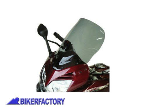 BikerFactory Cupolino parabrezza screen alta protezione GT x HONDA 125 VARADERO h 46 cm 1014284