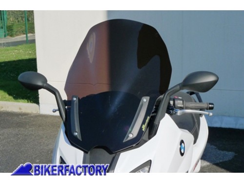 BikerFactory Cupolino parabrezza screen alta protezione per BMW C 650 Sport 16 20 h 64 cm TRASPARENTE SE07 BB096HPIN 1045921
