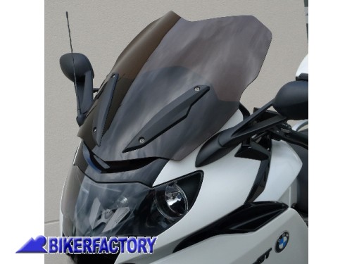 BikerFactory Cupolino parabrezza screen alta protezione per BMW K 1600 GT 11 in poi h 53 cm Trasparente SE07 BB065HPIN 1024295