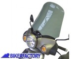 BikerFactory Cupolino parabrezza screen alta protezione x APRILIA 125 Scarabeo 06 09 h 50 cm 1020390