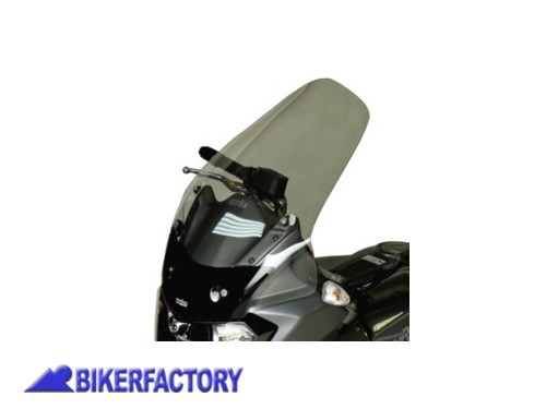 BikerFactory Cupolino parabrezza screen alta protezione x APRILIA ETV 1000 Caponord 05 07 h 65 cm TRASPARENTE 1012511