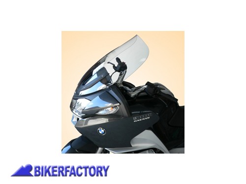BikerFactory Cupolino parabrezza screen alta protezione x BMW R 1200 RT 05 09 h 75 cm Trasparente SE07 BB052HPIN 1013278