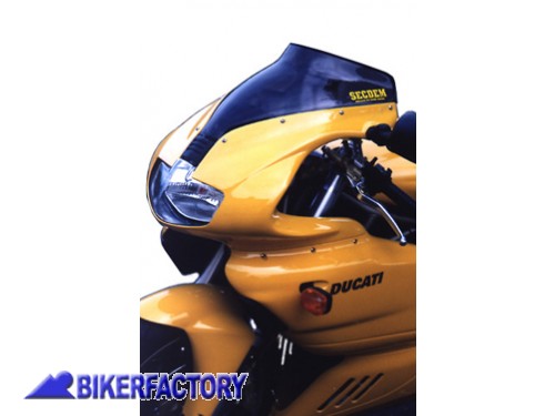 BikerFactory Cupolino parabrezza screen alta protezione x DUCATI 600 750 900 SS 95 97 h 40 cm 1020824