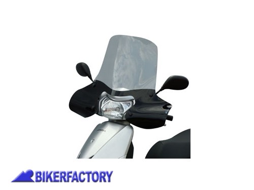 BikerFactory Cupolino parabrezza screen alta protezione x HONDA 110 LEAD 08 09 h 46 cm 1020520