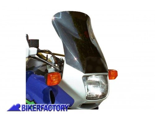 BikerFactory Cupolino parabrezza screen alta protezione x HONDA NX 650 DOMINATOR 96 05 h 38 cm 1012721