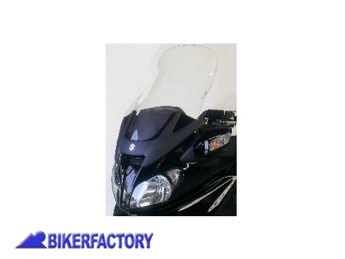 BikerFactory Cupolino parabrezza screen alta protezione x SUZUKI BURGMAN 650 02 04 h 73 cm 1013496