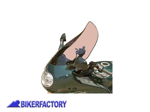 BikerFactory Cupolino parabrezza screen alta protezione x TRIUMPH Trophy 900 1200 96 98 h 64 cm Modello con 9 fori 1030253