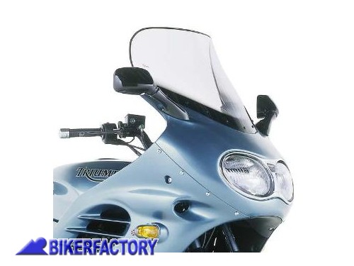 BikerFactory Cupolino parabrezza screen alta protezione x TRIUMPH Trophy 900 1200 99 03 h 56 cm Modello con 11 fori 1030257