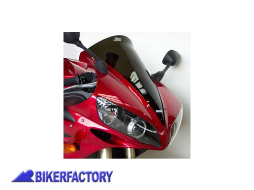 BikerFactory Cupolino parabrezza screen alta protezione x YAMAHA 1000 YZF R1 04 06 h 50 cm 1014187