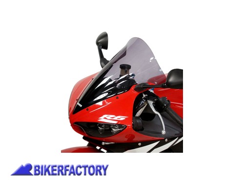 BikerFactory Cupolino parabrezza screen alta protezione x YAMAHA 600 YZF R6 03 05 h 51 cm 1014013