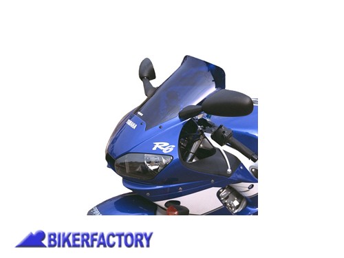 BikerFactory Cupolino parabrezza screen alta protezione x YAMAHA 600 YZF R6 99 02 35 cm 1014009