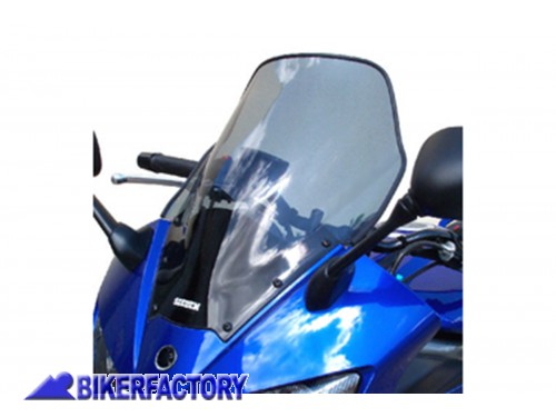 BikerFactory Cupolino parabrezza screen alta protezione x YAMAHA FZS 1000 Fazer 01 05 h 41 cm 1020759