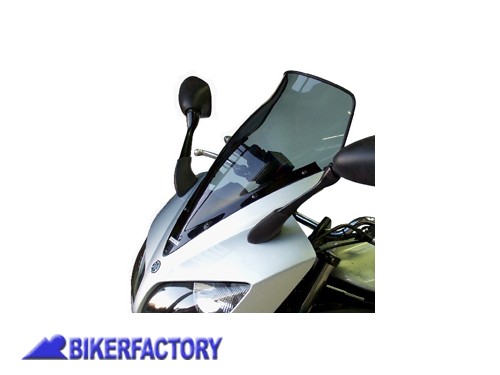 BikerFactory Cupolino parabrezza screen alta protezione x YAMAHA FZS 600 Fazer 02 03 h 48 5 cm 1013952