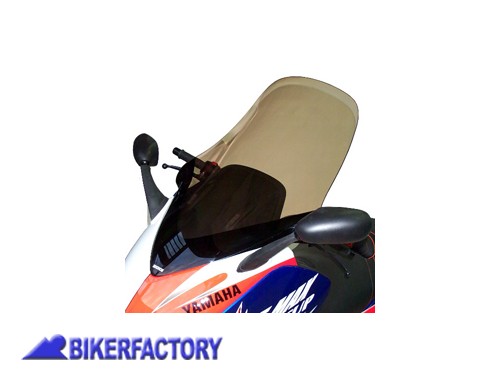 BikerFactory Cupolino parabrezza screen alta protezione x YAMAHA T Max 500 01 07 h 81 5 cm SE06 BY096HPIN 1013912