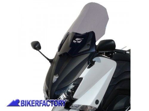 BikerFactory Cupolino parabrezza screen alta protezione x YAMAHA T Max 530 12 16 h 61 5 cm 1019925