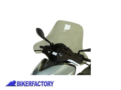 BikerFactory Cupolino parabrezza screen alta protezione x YAMAHA X City 125 250 2007 h 49 5 cm 1013904
