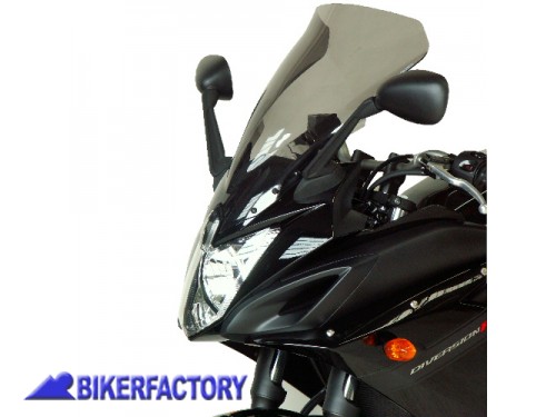 BikerFactory Cupolino parabrezza screen alta protezione x YAMAHA XJ 6 DIVERSION F 09 14 h 44 cm 1014055