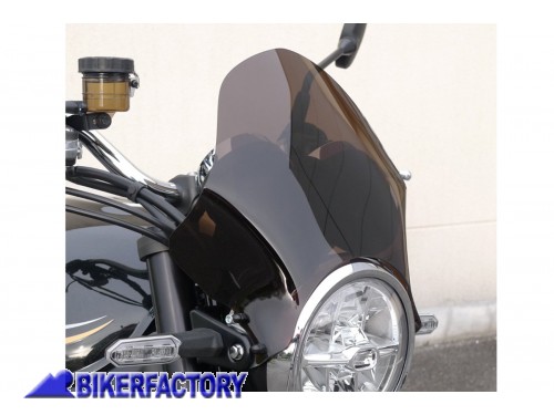 BikerFactory Cupolino parabrezza screen deflector screen per KAWASAKI Z 900 RS h 26 cm 1038913