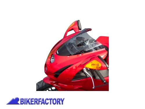 BikerFactory Cupolino parabrezza screen doppia curvatura x DUCATI 749 999 03 06 9 fori h 32 cm 1029545