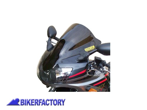 BikerFactory Cupolino parabrezza screen doppia curvatura x KAWASAKI ZRX 1200 S 00 06 h 46 5 cm 1013372