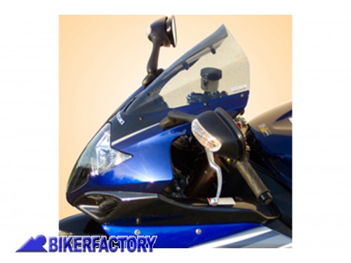 BikerFactory Cupolino parabrezza screen doppia curvatura x SUZUKI GSX R 1000 h 35 cm SE05 BS090DCFN 1013637