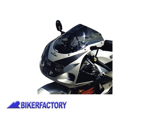 BikerFactory Cupolino parabrezza screen doppia curvatura x SUZUKI GSX R 600 750 SRAD h 39 cm 1013483