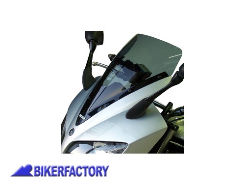 BikerFactory Cupolino parabrezza screen doppia curvatura x YAMAHA FZS 600 Fazer 02 03 h 41 5 cm 1013953