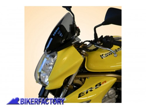 BikerFactory Cupolino parabrezza screen sportivo x KAWASAKI ER 6N 06 08 h 27 cm 1020015