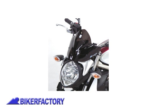 BikerFactory Cupolino parabrezza screen sportivo x SUZUKI SFV 650 GLADIUS 09 14 h 25 cm 1013589