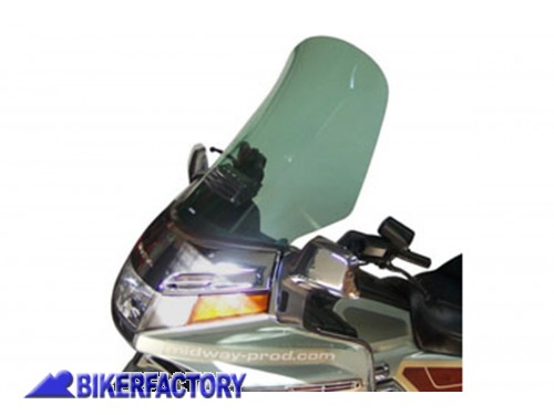 BikerFactory Cupolino parabrezza screen standard x HONDA GL 1500 Goldwing h 67 5 cm TRASPARENTE SE01 BH021STIN 1013085