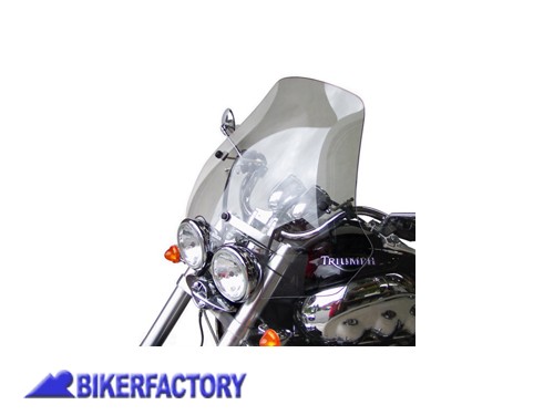 BikerFactory Cupolino parabrezza screen x TRIUMPH ROCKET III 04 17 h 51 cm TRASPARENTE SE11 BT017PBIN 1013828
