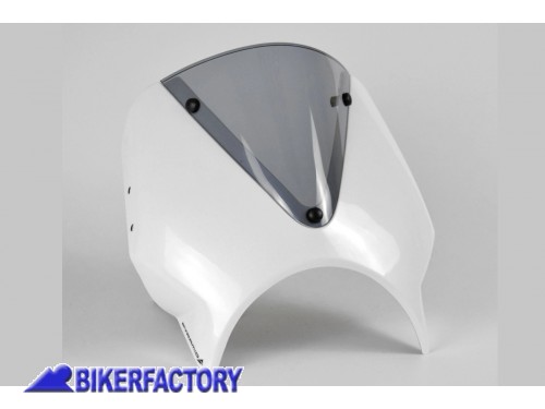 BikerFactory PYRAMID kit cupolino Fly Screen Crystal White Triumph Trident 660 PY11 26660N 1046461