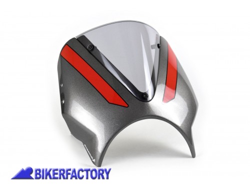 BikerFactory PYRAMID kit cupolino Fly Screen Silver Ice Diablo Red Triumph Trident 660 PY11 26660F 1046454