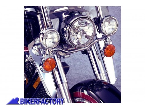BikerFactory Deflettori Cromati per Heavy Duty National cycle N763A 1049410