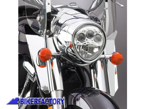 BikerFactory Deflettori Cromati per SwitchBlade National cycle N76603 1002890