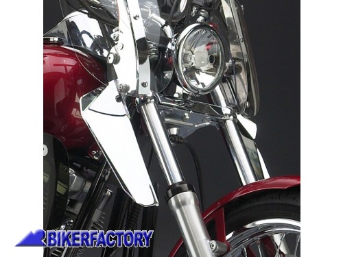 BikerFactory Deflettori Cromati per SwitchBlade National cycle N76605 1002892