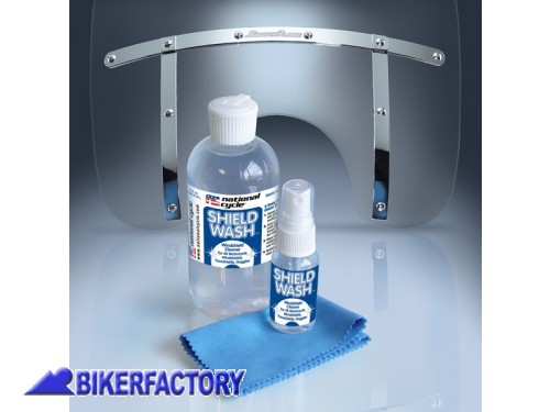 BikerFactory Liquido spray National Cycle per pulizia cupolino parabrezza N1401 01 1019785
